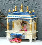 Kamdhenu art and craft Wooden Temple/Home Temple/Pooja Mandir/Pooja Mandap/Temple (21)