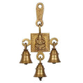 Prince home decor & gifts Brass Bell Ganesh Hanging for Home Décor and Temple
