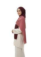 SAHIL SCARF Women Hijab Scarf 180x70cm Chiffon Georgette Lightweight Soft Fabric Easy to Drape with Burqah Abaya and Modest Dress