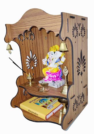 SSI Fully Handmade Beautiful Wooden Home and Office Temple/Pooja Mandirs/Wood mandir/Ganesh ji Temple