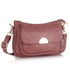 LANCER Hobo Crossbody Shoulder Bag for Women & Girls – Stylish Tote Sling Handbag with Adjustable Strap | Ladies Purse, Travel Casual Office Bag (Peach)