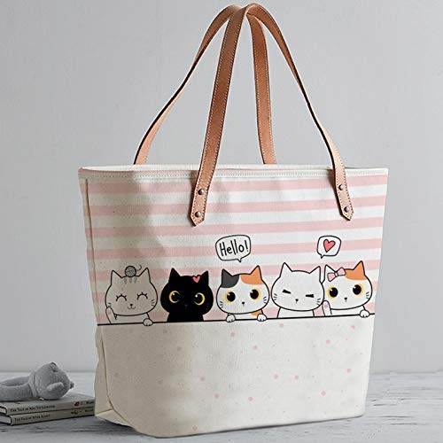 The Purple Tree Women's Tote Bag (FATTYTOTE00011_Multicolored)
