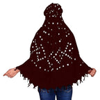 HETVIN Scarf and Face Mask for Women | Soft, Comfortable, and Reusable | Perfect for Travel, Outdoor Sports, and Everyday Use (Maroon)