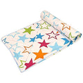 WONDERLOOK 100% Super Soft Reversible Design Dohar I AC Blanket I Blanket for All Season I Gifting (Double, Star Print) Kafalo