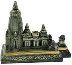 RealCraft; INSPIRING LIFES Jagannath Temple Odisha Handicraft Stone Dust Miniature Model of Lord Jagannath Temple for Showpiece, Home Decor, Gift, Green