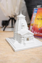 Kedarnath Temple Miniature Temple Model Showpiece for Home Decor | Sacred Mandir Replica for Pooja Room & Spiritual Gift