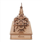LASER ART Ram Mandir Ayodhya Illuminated Model Janaki Temple in Standard View.