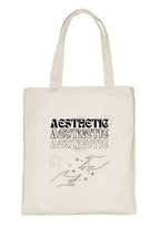 Delhi Printing Co. Aesthetic tote bag Strong Cotton Bag for Shopping | Canvas Tote Bag for Women & Girls | Stylish Cotton Handbags (2)