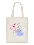 Delhi Printing Co. Woman tote bag|Strong Cotton Bag for Shopping | Canvas Tote Bag for Women & Girls | Stylish Cotton Handbags (DCTBH-112)