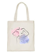 Delhi Printing Co. Woman tote bag|Strong Cotton Bag for Shopping | Canvas Tote Bag for Women & Girls | Stylish Cotton Handbags (DCTBH-112)