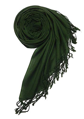 Chandwasia Linen Rayon Scarf for Men & Women | Soft Viscose Fabric Stole & Shawl | Lightweight All-Season Summer & Winter Wear | 28 x 72 Inches