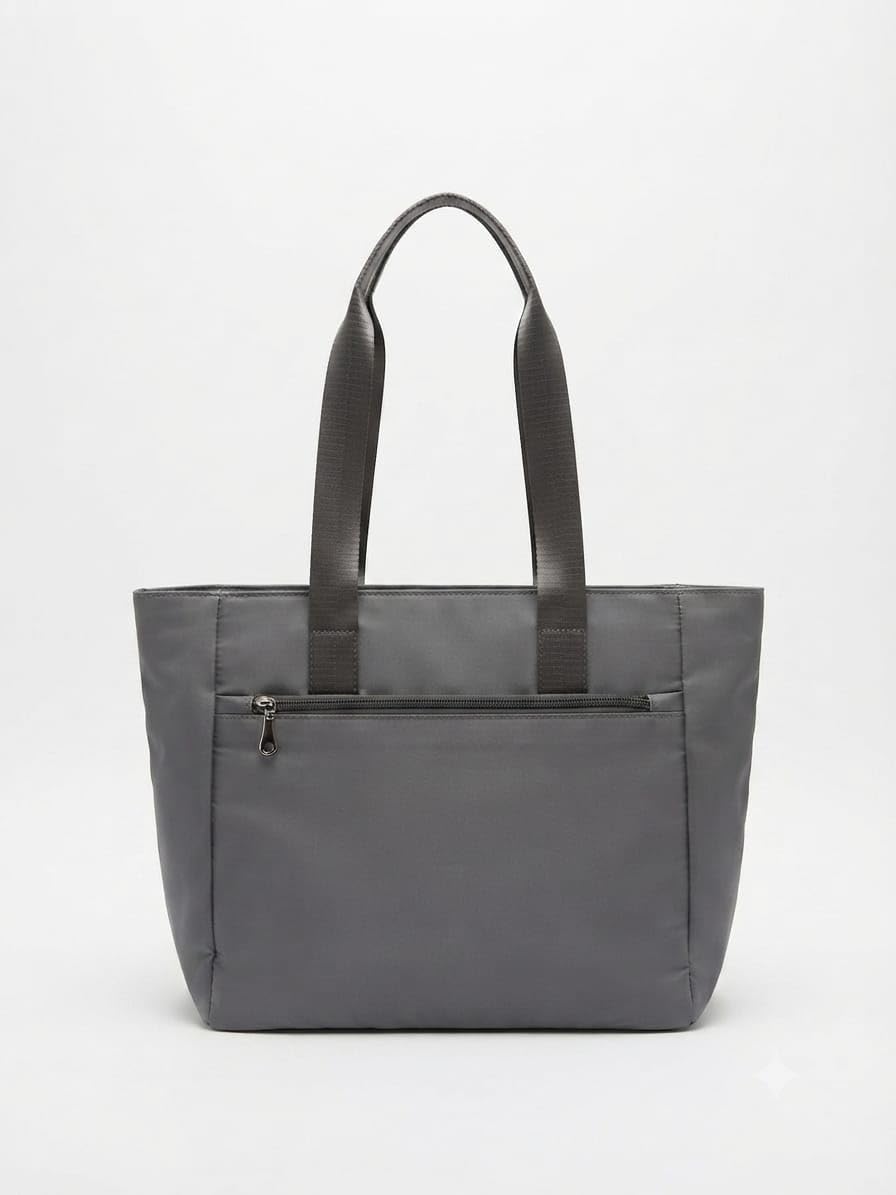 CELEBRINO Spacious Tote Handbag for Women | Nylon Hand Bags with Multiple Zip Compartments | Waterproof Large Shoulder Bag for Office, College, Travel & Shopping | Multi Pocket Zipper Handbags