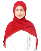 Urshia Georgette Hijab - Malaysian Diamond Pack of 5 (Pack of 5 - K)