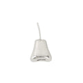 DHRUVS COLLECTION 925 Silver Pear Fruit for Home Decor, Pooja, Gift Purpose & Donation - 3 Grams