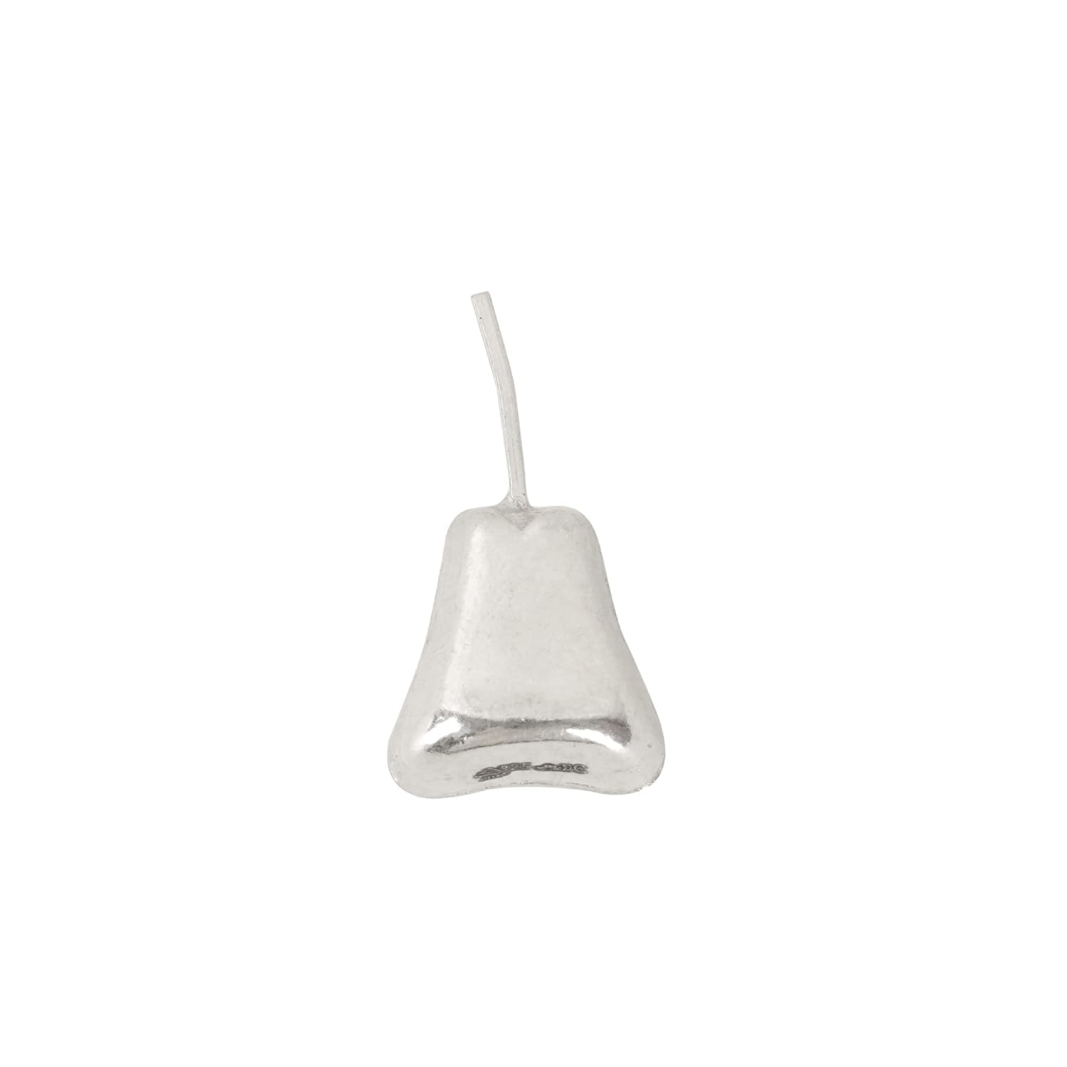 DHRUVS COLLECTION 925 Silver Pear Fruit for Home Decor, Pooja, Gift Purpose & Donation - 3 Grams