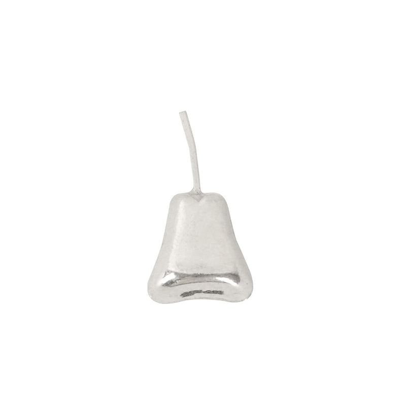 DHRUVS COLLECTION 925 Silver Pear Fruit for Home Decor, Pooja, Gift Purpose & Donation - 3 Grams