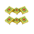 Shubhmangal Decorative Wooden Pooja Chowki for Home Temple HDP012
