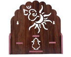 MAHAK MUSKAN ENTERPRISES-Handcrafted Wooden Home and Office Temple | Elegant Pooja Mandir | Decorative Altar for Spiritual Worship