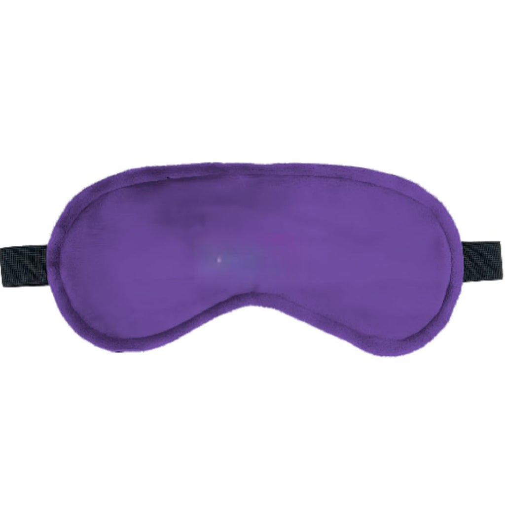 Restify Premium Memory Foam Travel Neck Pillow with Eye Mask | Soft Velvet U Shape Neck Support Cushion for Flight, Airplane, Car & Office Travel | Portable Pillow for Men & Women | Maroon