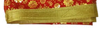 Lakshmi Maa Collection's Rumala Sahib Double Set Printed Red Color with Beautiful Golden gota (4 PEC.)