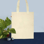 Clean Planet Eco Friendly Washable Cotton Multi-Purpose Reusable Shopping Bag/Tote Storage Bag - (India Positive) 34 x 25 cm