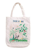EVER HOME 100% Cotton Reusable Tote Bags | Outer Pocket, Utility Tote bags for Shopping/Grocery Bag & Daily use(Size 45x35x15 cm) (3, Multi1)