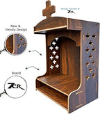 7CR Christian Temple Engineered Wood Home Temple Spritual Holy Catholic Temple with Bible Space for Prayer (Height: 48, DIY(Do-It-Yourself))