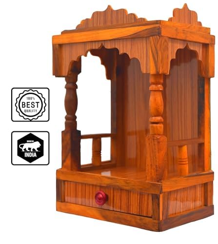 hydrosted Wooden Temple