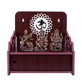 Lexical Wooden Readymade Wall Hanging Puja Temple for Home God Stand for Pooja Room Mandir Wood Devghar Stand for Office and Shop Lexical-511