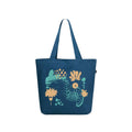 Eco Right Large Canvas Tote Bag for Women, Tote Handbags for Women with Zipper & Inner Pocket for College, Shopping, Office