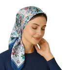 Wirkqeez Women Floral Scarf Soft Elegant Printed Stole, Lightweight Fashion Wrap Shawl for Summer, Winter and All Season
