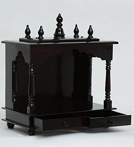 Jodhpur Handicrafts Wood Home Temple (45 x 23 x 55 cm, Multicolour)