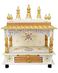 Kamdhenu Art and Craft Wooden Temple/Home Temple/Pooja Mandir/Pooja Mandap/Temple (22)