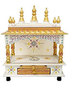 Kamdhenu Art and Craft Wooden Temple/Home Temple/Pooja Mandir/Pooja Mandap/Temple (22)
