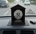 ATTRACTIVE CRAFT STORE MDF Temple for CAR Dashboard and Home Decor (Black)