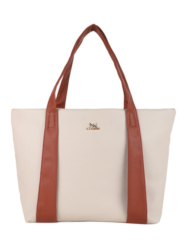 MINI WESST London Tote | Spacious Interior | Lightweight | Vegan Leather | Travel | Shopping | Office | Picnic
