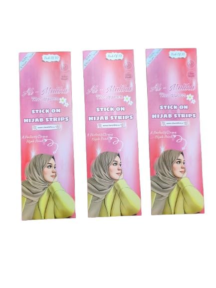 WRAP MY HIJAB Hijab Shaper Taps/Strip For Hijab Point Fashion Clothing (Size: 10cm x 5cm)