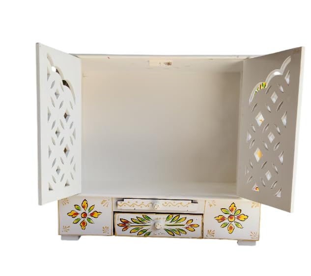Kamdhenu Art and Craft Wooden Temple/Home Temple/Pooja Mandir/Pooja Mandap/Temple