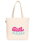 Econest Premium Canvas Tote Bags for Women with zip closer | unique tote bag for Girls, 100% Organic Cotton Tote bag | beach | gift | office, school & Daily Usable strong handbag (GP 78)