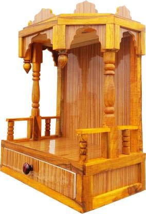 JSR Enterprises Mandir for Pooja and Idol Engineered Wood Home Temple (Height: 52 cm)