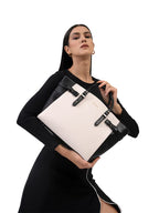 Miraggio Rosalind Tote Bag For Women With Adjustable & Detachable Strap | Fits Upto 13 Inch Laptop | Office Bag For Women Stylish