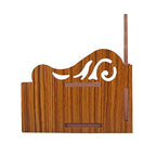 Lexical Wooden Readymade Wall Hanging Puja Temple for Home God Stand for Pooja Room Mandir Wood Devghar Stand for Office and Shop Lexical-448