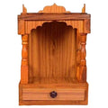 SLPL skylight Wooden Temple Beautiful Plywood Mandir Pooja Room Home Decor Office Or Home Temple size45x30x20cm