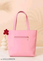 Zaaliqa Trendy Fancy Handbag for Women Pink Tote Bag
