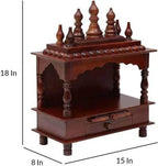 Kamdhenu art and craft Wooden Temple/Home Temple/Pooja Mandir/Pooja Mandap/Temple (5)