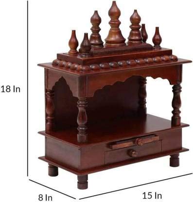 Kamdhenu art and craft Wooden Temple/Home Temple/Pooja Mandir/Pooja Mandap/Temple (5)