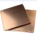 ART IFACT 1 Piece of Pure Copper Earth Plate 150mm x 150mm x 1mm - Safe Earthing Plate for Household and Industrial Earthing