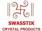 Swasstik Crystal Products Natural 500 Petals Vastu Crystal Tree, Golden Wire, 10-12 Inches for Positive Energy, Prosperity, Peace, Good Luck, Abundance. (7 Cahkara, 500 Beads)