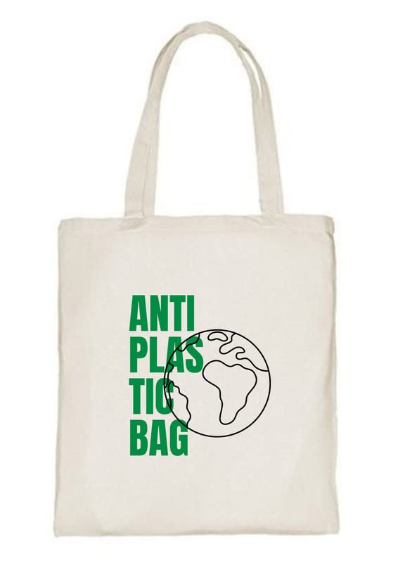 Delhi Printing Co. Strong Cotton Bag for Shopping | Canvas Tote Bag for Women & Girls | Stylish Cotton Handbags (16)