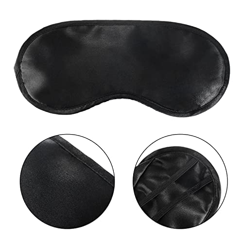 FOVERA Cooling Gel Eye Mask with Soft Cover – Reusable Cold Compress Pack for Dark Circles, Puffy Eyes & Migraine Relief – Long Lasting Ice Eye Shade, Adjustable Strap for Sleep & Travel (Pack of 1)